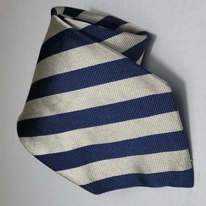 Vintage Alvin Dennis Washington & Lee University ( W&L ) Blue and Gray Tie